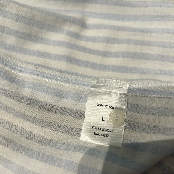 Blue and white striped Blouse - Picture 3 of 6